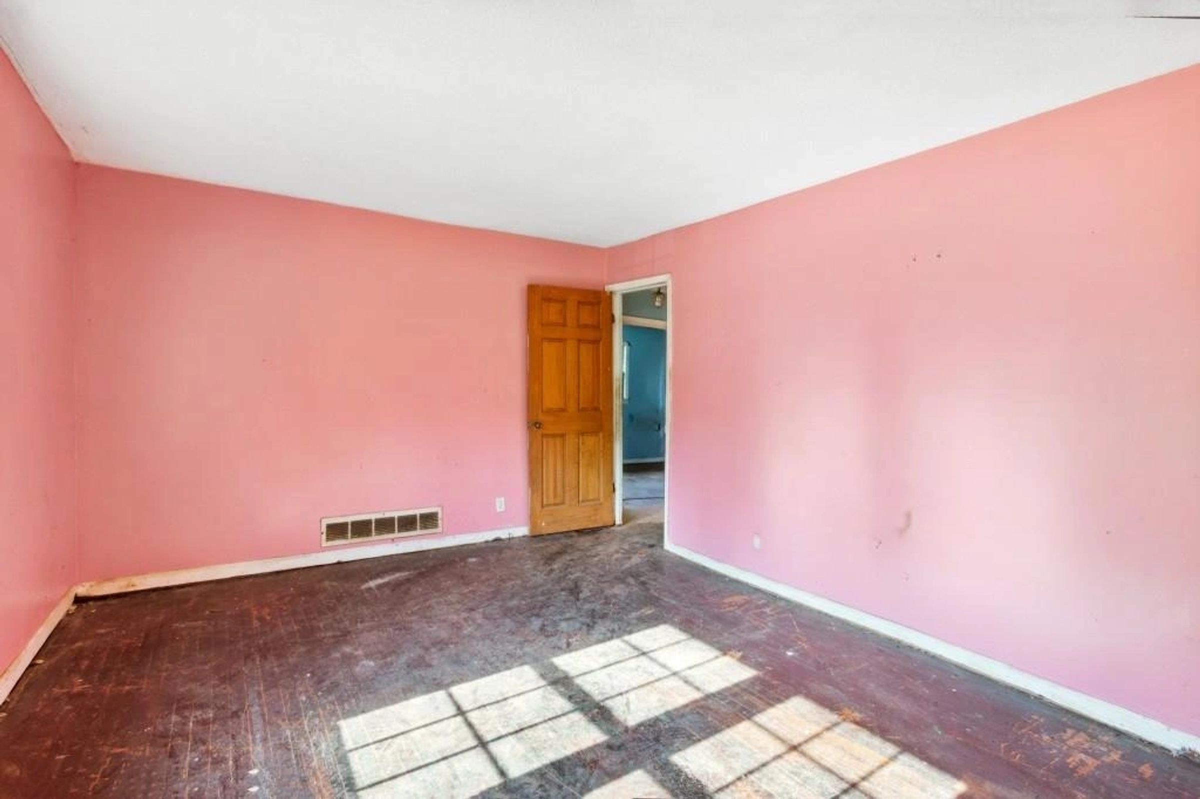 Original front room and hallway