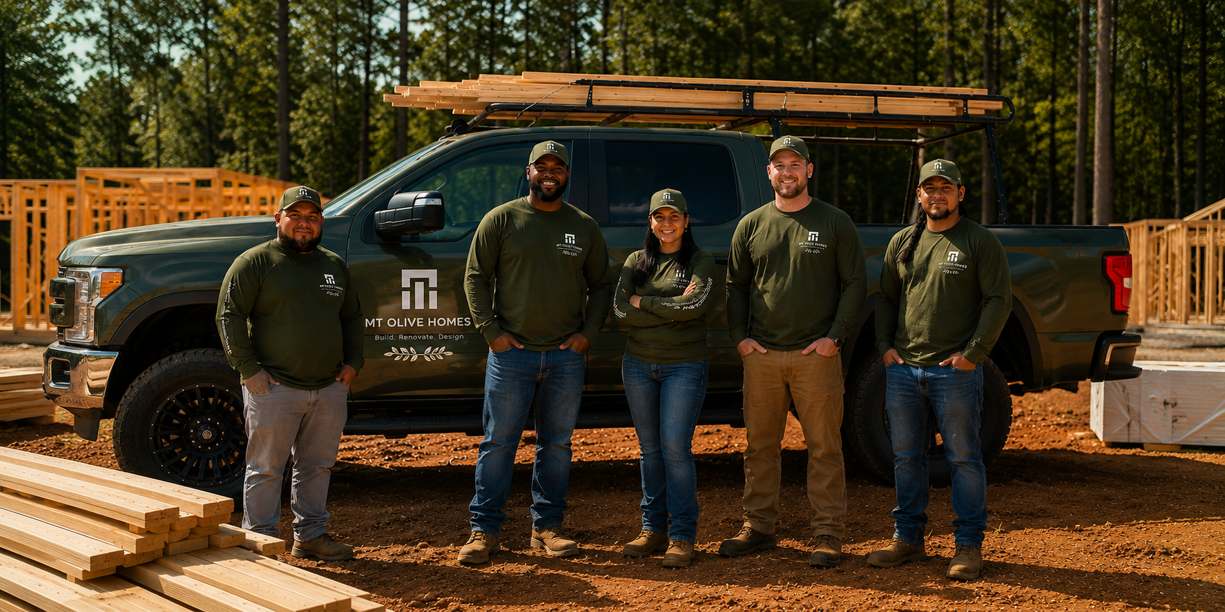 MOH Construction Group team on site